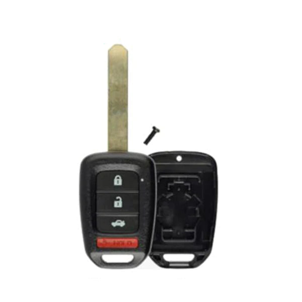 Replacement Key Fob Shell Case For 2003-2008 Honda Accord - Uncut - With Screwdriver