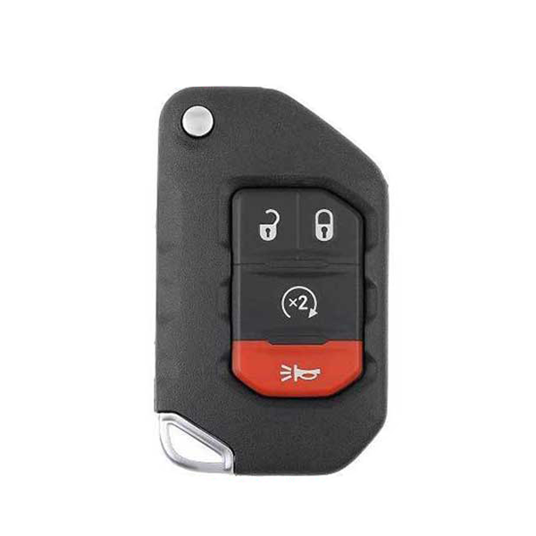 Remote Control Key For Jeep Wrangler 2018-2021 – OHT1130261, 68416782AA – KEYECU – 433MHz, PCF7939M Chip